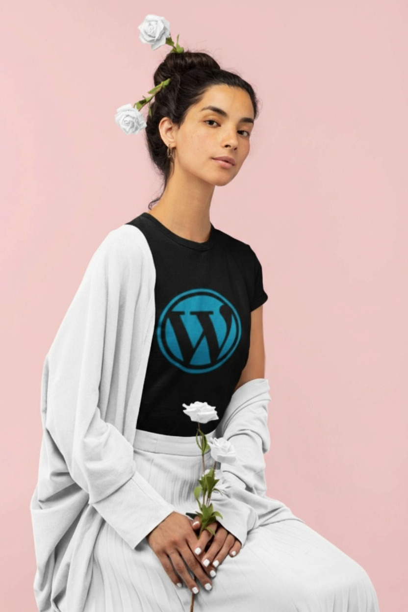 Unisex Wordpress design printed Classic Crew T-Shirt